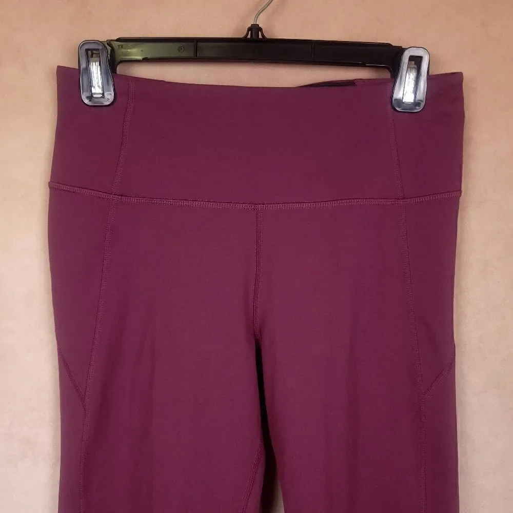 Under Armour Cropped Leggings Capri Mauve Size Medium